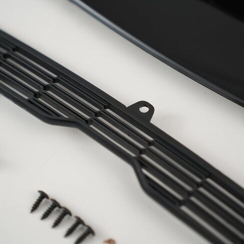 Hood Air Intake Vent Scoop w/Grille 51132756095 for 2007 2008 2009 2010 2011 2012 2013 2014 Mini Cooper S R55 R56 R57 R58 R59, Replace 51132757694, 51232752275 (Glossy Black) in Saudi Arabia