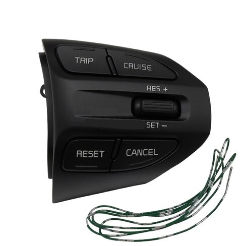 Cruise Control Switch Butto Multifunction Steering Wheel Combination Control Switch/Fit for KIA K2 Rio 2018 2019 2020 X(Model A-Cable) in Saudi Arabia