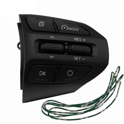 Cruise Control Switch Butto Multifunction Steering Wheel Combination Control Switch/Fit for KIA K2 Rio 2018 2019 2020 X(Model A-Cable) in Saudi Arabia