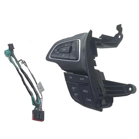 مفتاح التحكم في السرعة Butto GN159E740AA مفتاح زر عجلة القيادة مع مجموعة الكابل/مناسب لـ Ford Focus Mk3 2015-2017 Kuga Cruise Control in Saudi Arabia