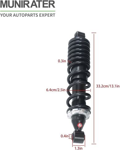 2 Pcs Rear Shock Absorber Replacement for 45014-0075 45014-0138 45014-0203 45014-0314 45014-0369 Replacement for Bayou 220 250 in Saudi Arabia