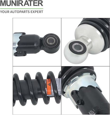 2 Pcs Front Shock Absorber Replacement for 45014-1375 45014-1455 Replacement for Bayou 220 2x4 1988-2002 Bayou 250 2x4 2003-2011 in Saudi Arabia