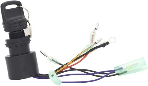 مفتاح الإشعال Assy مع مفتاح 3 موضع 6 موصلات سلكية أجزاء محرك القارب الخارجي متوافقة مع صندوق التحكم 87-17009A5 in Kuwait