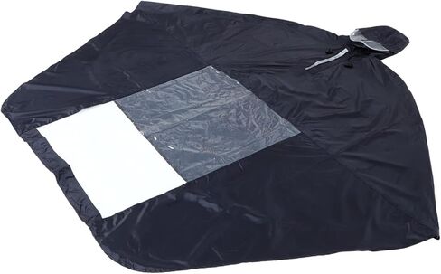 Totority 1pc Hooded Raincoat for Seniors Lightweight Folding Poncho for Electric Scooter Windproof Rain Cover Deep Emergency Rain Gear for Adults in Saudi Arabia