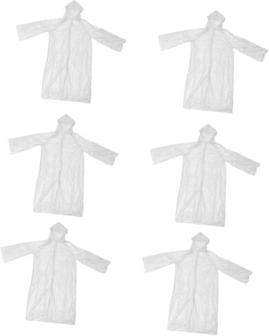 Practical Rain Coats for Men Outdoor Woman Raincoat Outdoor Raincoat White in Saudi Arabia