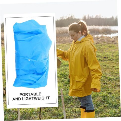 Zerodeko Thickened Adult Rain Poncho Hood Men Long Raincoat Reusable Raincoat for Outdoor Activities in Saudi Arabia