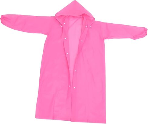 BESPORTBLE Travel Rain Poncho for Adults Wear-resistant Eva Raincoat Hood for Outdoor Activities Reusable Rain Gear for Hiking and Theme Parks in Saudi Arabia