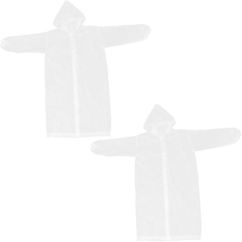 UPKOCH Rain Ponchos for Adults Raincoat for Adults Long Raincoat Transparent Portable Rain Coat in Saudi Arabia
