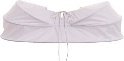 إليزابيث روكوكو فستان ثوب السلة كرينولين هوب تنورة مزدوجة ثوب نسائي صخب لوليتا تأثيري قفص السلة للنساء الأبيض in Kuwait