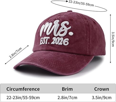 هدايا السيد والسيدة 2026، قبعة العروس والعريس، هدايا شهر العسل للزوجين، قبعة بيسبول السيد السيدة، قبعة مطابقة لعيد ميلاد المتزوجين حديثًا للزوجين in Kuwait