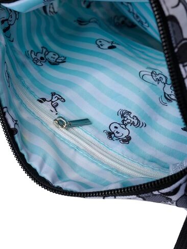 Peanuts Crossbody Bag Snoopy Woodstock All Over Print Passport Travel in Saudi Arabia