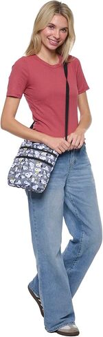 Peanuts Crossbody Bag Snoopy Woodstock All Over Print Passport Travel in Saudi Arabia