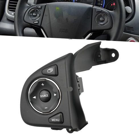 Steering Wheel Mounted Cruise Control Switch Butto Buttons Switch/Fit for Honda CRV 2012-2016 Audio Radio Remote Cruise Control Button Steering Wheel car Styling 35880T0AA11(Right Cruise Switch) in Saudi Arabia
