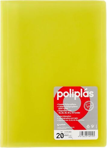grafoplas 1155728 Folder with 30 Sleeves, Blue in Saudi Arabia