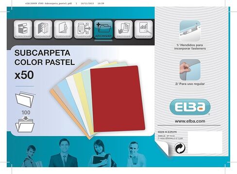 Elba Gio – Pack of 50 Document Simple, A4, White in Kuwait