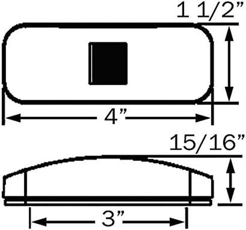 Optronics (MCL44AB1P) LED Marker/Clearance Light in Saudi Arabia