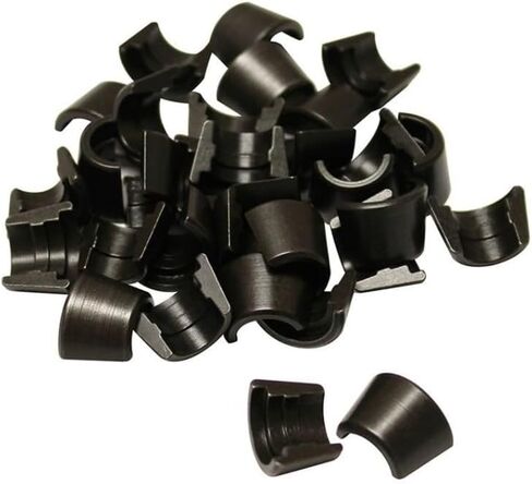 Howard's Howards 93075 Valve Lock, 10 Degree, 11/32 in Valve Stem, Single Groove, Standard Height, Steel, Black Oxide, Set of 16 in Saudi Arabia