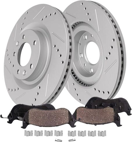 محور ديترويت - اسطوانات الفرامل الخلفية لـ 2009-2010 Chevy Cobalt Pontiac G5 [4-Lug] اسطوانات الفرامل الخلفية in Kuwait