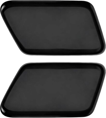 A Pair Front Bumper Headlight Washer Nozzle Cover Compatible with 2005-2009 Volvo S60 Replacement for 39993124 39993164 in Saudi Arabia