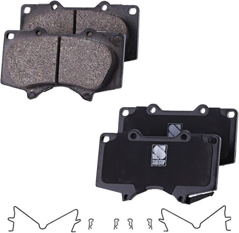 Replacement Front Brake Rotors and Pads Kit fits Toyota 4Runner 2003-2006 4.0L V6 (Front, Caliper Casting 13WH) in Saudi Arabia
