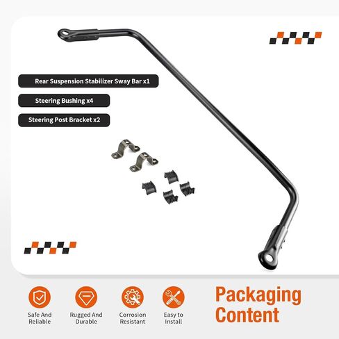 مُثبت التعليق الخلفي Sway Bar مع طقم دعامة جلبة التوجيه للحارس 500 700 2005-2009 1015814-067 in Saudi Arabia