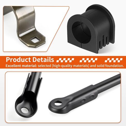 مُثبت التعليق الخلفي Sway Bar مع طقم دعامة جلبة التوجيه للحارس 500 700 2005-2009 1015814-067 in Saudi Arabia