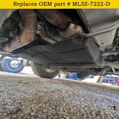 درع سبلاش المحرك تحت الغطاء ML3Z-7222-D متوافق مع محرك البنزين Ford F150 2015-2024 JL3Z-7222-C (غير مناسب لطراز Raptor & 3.0L ديزل) in Kuwait