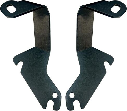 Hood Hinge Mount Brackets for Chevy Silverado Tahoe Suburban & GMC Sierra Yukon 1999-2006, No-Drill Ditch Light Brackets for LED Pods, Antennas & Offroad Lights in Saudi Arabia