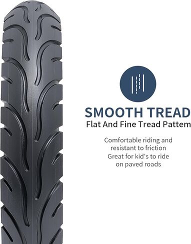 YunSCM 12.5" Bike Tires 12 1/2x2 1/4(57-203) and 12.5" Bike Tubes Schrader Valve with 2 Rim Strips Compatible with Road Bike 12 1/2 x 2 1/4 Kid Bicycle Tires and Tubes (A-1033) in Saudi Arabia