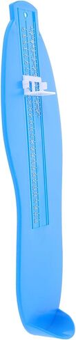 Portable Foot Measuring Device Accurate Shoe Sizer for Adults and Boys and Girls Sturdy Plastic Foot Gauge for Home Use and Shoe Fitting in Saudi Arabia