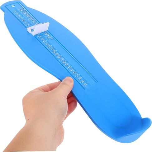 Portable Foot Measuring Device Accurate Shoe Sizer for Adults and Boys and Girls Sturdy Plastic Foot Gauge for Home Use and Shoe Fitting in Saudi Arabia