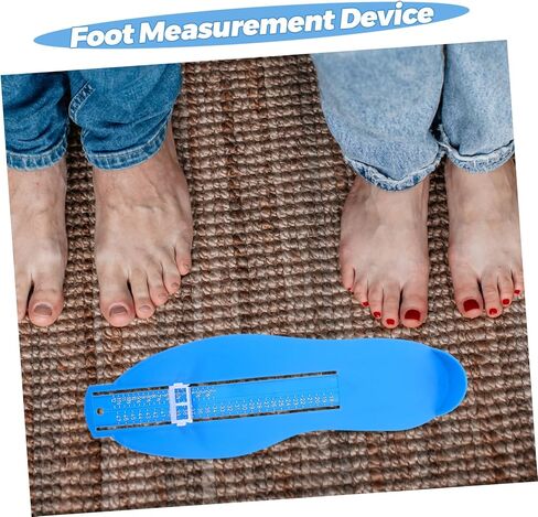 Portable Foot Sizer Measuring Device for Adults and Boys and Girls Accurate Foot Measurement Gauge for Shoe Fitting at Home Universal Fit for Ages in Saudi Arabia