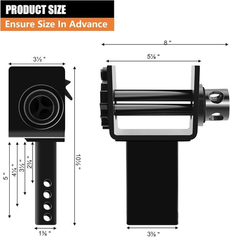 4 Pack Trailer Stake Pocket Winch Flatbed Kit, Capacity 16,200 lbs Utility Flatbed Accessories, Include 4 inch Flatbed Winch Straps 30 Ft Orange for 2x4 Stake Pockets in Saudi Arabia