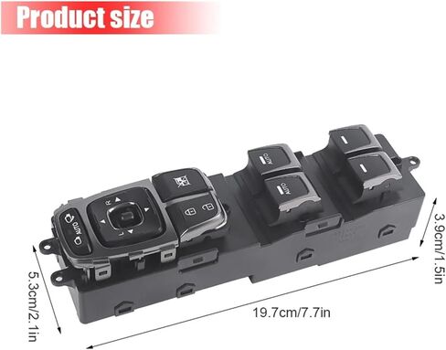 93570-3V031 935703V031RY Power Window Switch Lifter Control Regulator Compatible With Hyundai Azera Grandeur 2011-2015 in Kuwait