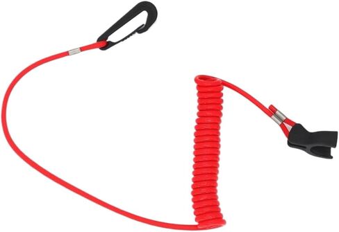 Ignition Switch Key and Lanyard Lock Assembly 175974 5005801 Compatible with OMC BRP 1996-Up Boat in Kuwait