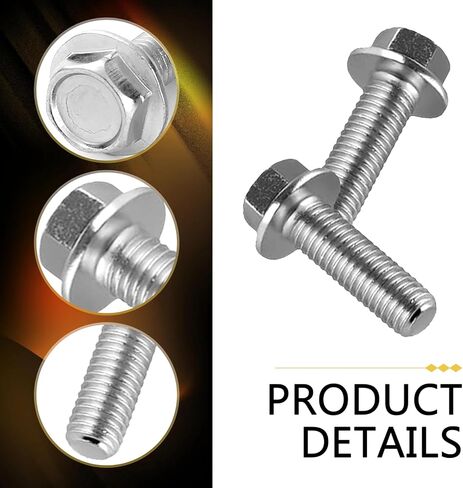 14 PCS Differential Cover Bolts, M8 1.25 x 20mm Metric Thread Differential Bolt, 304 Stainless Steel Toothed Hex Transmission Oil Pan Bolt Replacement, for Most Cars (Silver) in Saudi Arabia