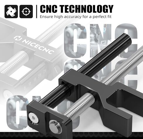 أداة ضبط ركود سلسلة NICECNC، نطاق تعديل 5-85 مم، متوافق مع KTM 125–530 EXC/EXC-F/XC/XC-F/XC-W/XC-W TPI/XCF-W 2004 Up - موازين خفيفة الوزن وصغيرة الحجم ودقيقة، انظر الملاءمة in Kuwait