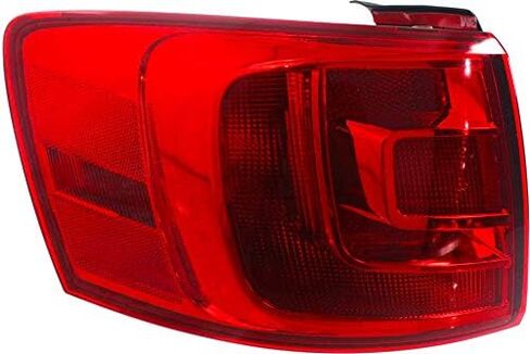 EVAN FISCHER Driver Side, Outer Tail Light Compatible with 2011-2018 Volkswagen Jetta - VW2804107 in Saudi Arabia