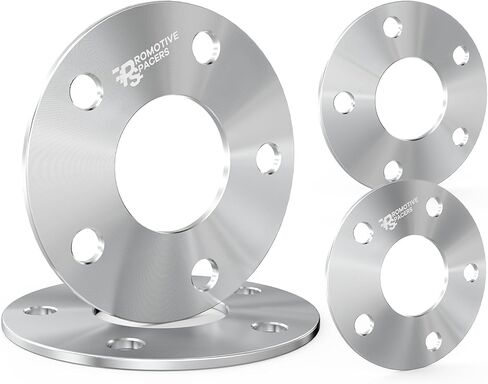 PROMOTIVE 5x4.5 Wheel Spacers 10mm - 5 Lug 5x114.3 CNC Machined Forged Spacer with 67.1mm Hub Bore Compatible for Toyota Tacoma/Jeep/Chrysler/Mitsubishi Evo/Mazda - 4PCS in Saudi Arabia