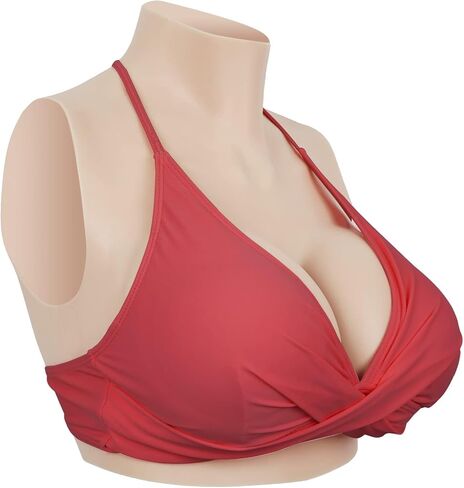 Silicone Breastplate B-H Cup Fake Boobs Breast Forms Realistic Fake Breasts for Crossdresser Transgender Drag Queen in Saudi Arabia