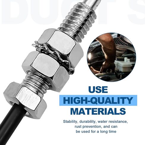 2 Pieces Universal Car Door Hood Pin Switch 12V Adjustable Car Door Pin for Bonnet Trunk Alarm Security Light Momentary ON/OFF for Car Truck SUV in Kuwait