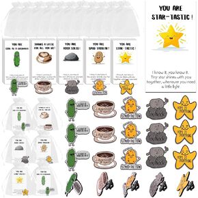 25/50/100 مجموعة من هدايا تقدير الموظفين، هدية تقدير الفريق الصغير لموظفي الشهر، دبابيس طية صدر السترة مع بطاقات شكر ملهمة لموظفي زملاء العمل في المكتب in Kuwait