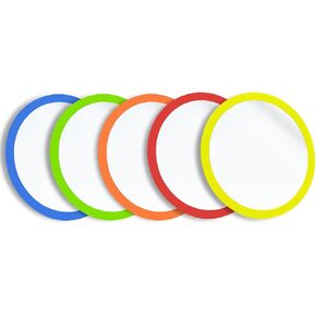 5 Pcs Small Mirrors for Kids Unbreakable Shatter Proof Mirror 4.8 x 4.8 Inches Round Plastic Safe Shatter Proof Mirrors for School Classroom DIY Crafts (Candy) in Saudi Arabia