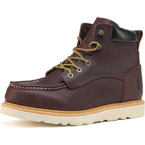 أحذية عمل رجالي بمقدمة ناعمة مقاومة للانزلاق مقاس 15.24 سم مقاومة للماء من Moc Toe in Kuwait