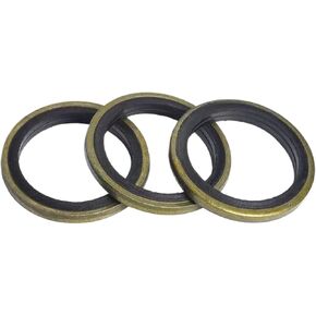 2/5/10/20/PCS Combined seal Gasket washer Bonded Seal Sealing Oil Screw M6 M8 M10 M12 M14 M16 M18 M20mm(M16 10PCS) in Kuwait