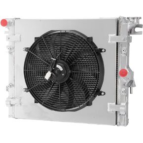 All Aluminum Radiator compatible with 2007-2015 Jeep Wrangler JK 3.6L 3.8L V6 2008 2009 PRO in Saudi Arabia