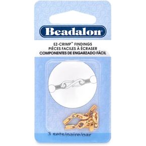 Beadalon EZ-Crimp Lobster Nickel Free Silver, Plated, 3-Set in Kuwait