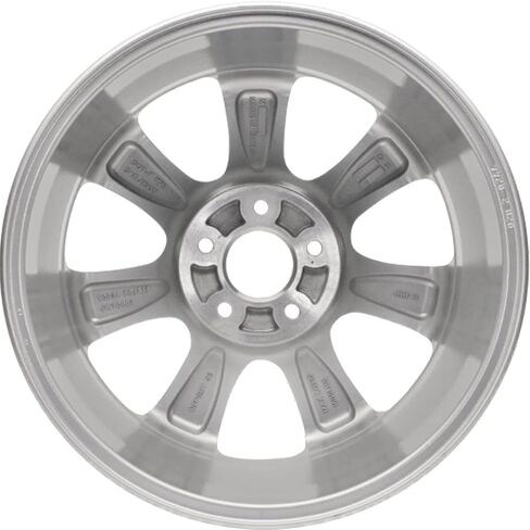حافة عجلة من سبائك الألومنيوم مقاس 17 × 7 مقاس 17 بوصة جديدة تناسب Hyundai Elantra 2011 2012 2013 ALY70807U20N in Kuwait