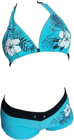Tankini Y2k مجموعة البكيني 2000s لطيف لباس سباحة Kawaii خمر بيكيني مع مجموعة تي شيرتات قصيرة للأطفال 2 قطعة الجرونج ايمو Alt ملابس السباحة in Kuwait