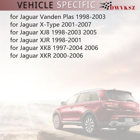 غطاء المبرد يحل محل #10263، MJA4440BA لسيارة جاكوار XJ8 4.0L 1998 1999 2000 2001 2002 2003، لسيارة جاكوار XK8 4.0L 1997 1998 1999 2000 2001 2002، (1x) in Kuwait